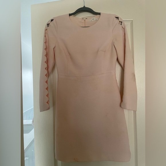 Club Monaco- pastel pink mini dress - Picture 3 of 3
